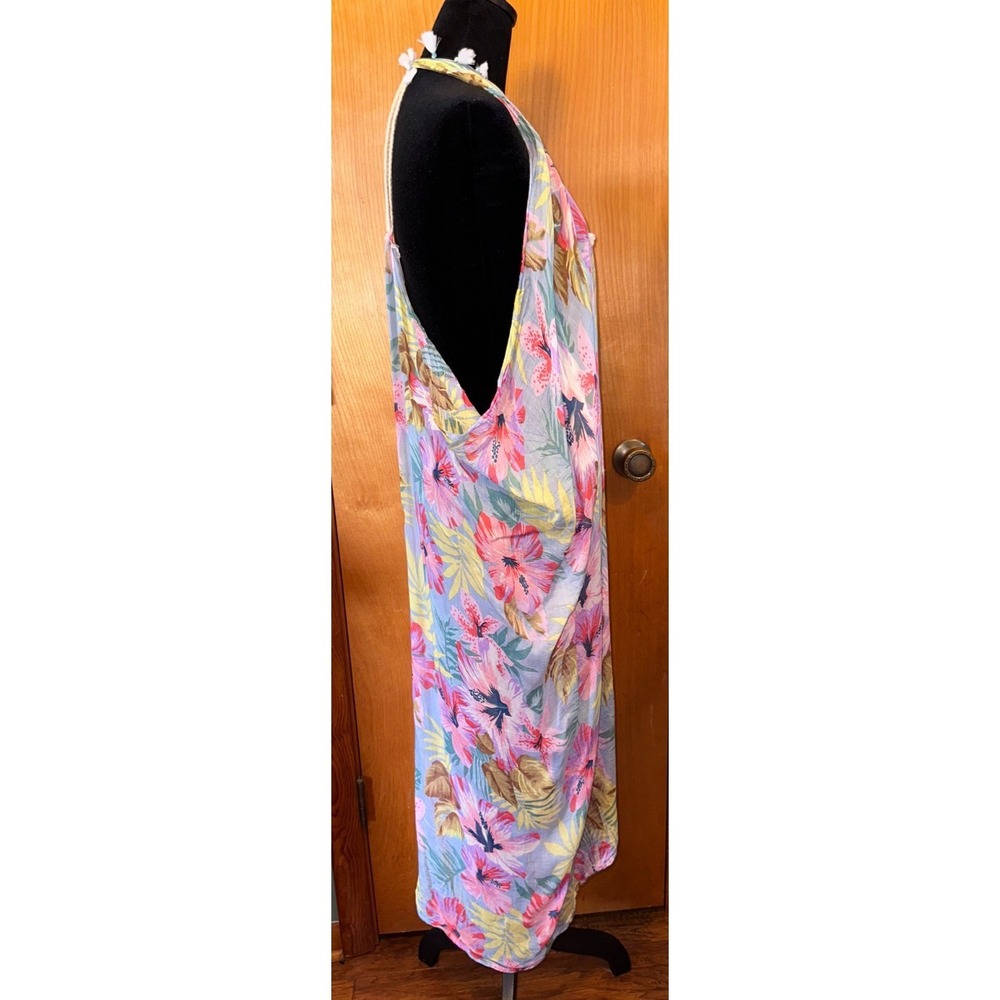 Pool to Party by Subtle Luxury Floral Halter Neck Kimono Cover Up One Size - Picture 2 of 6